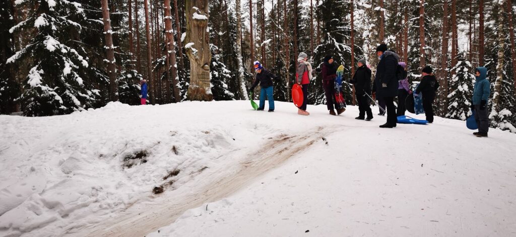 Išvyka į Žaliąją girią „Barsuko pėdsakų beieškant“ 5